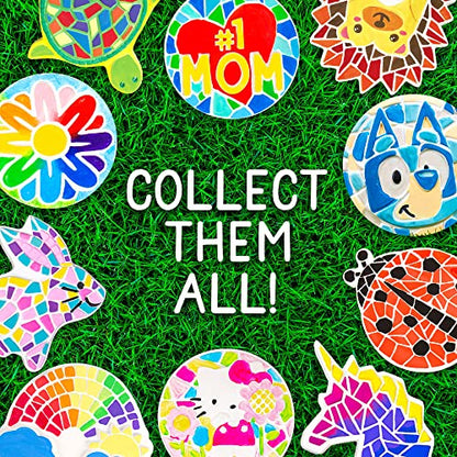 Creative Roots Paint Your Own #1 MOM Stepping Stone, Craft Kits for Kids, Ceramics to Paint, Ages 6+ - style: #1 Mom