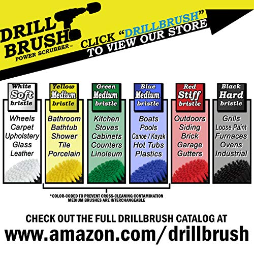 Outdoor Cleaning Brushes - Stiff Bristle Deck Scrubbing Brush - Siding - color: Red