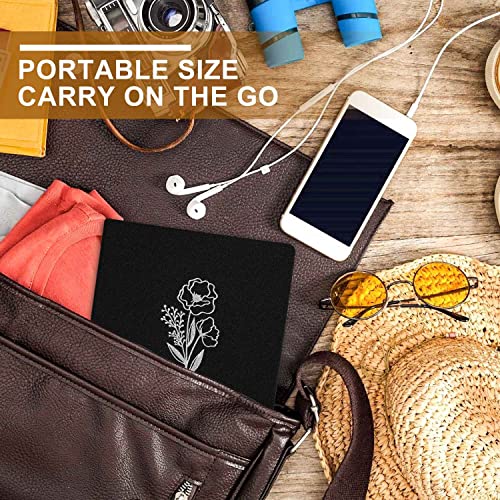 Lanpn Photo Album 4x6 50 Pictures 2 Packs, Small Mini Capacity Linen Photo Book Sets, Each Pack Holds 100 Top Loader Vertical Only Picture for Kids Boy Girls Black - color: Black, size: 50 Pockets/2PK