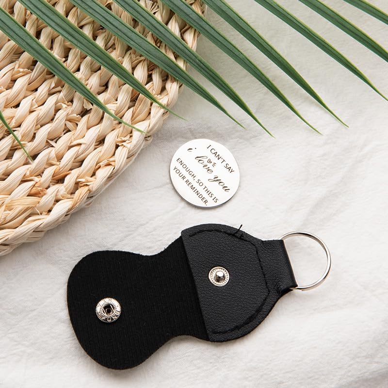 Pocket Hug Token for Women Men Him Birthday Inspirational Gifts for Daughter Friend Long Distance Gifts for Wife Mom - color: I Cant't Say I Love