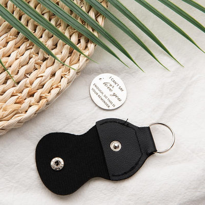 Pocket Hug Token for Women Men Him Birthday Inspirational Gifts for Daughter Friend Long Distance Gifts for Wife Mom - color: I Cant't Say I Love