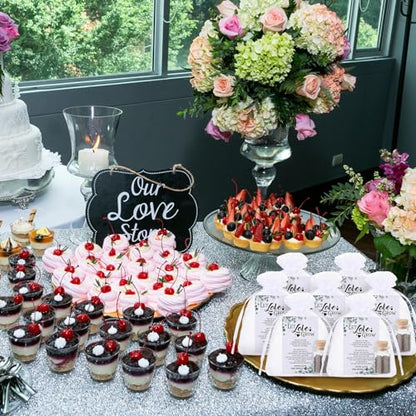 Jingmore 50 Sets Wedding Favors for Guests Let Love Grow Gift, Leaves - style: Leaves