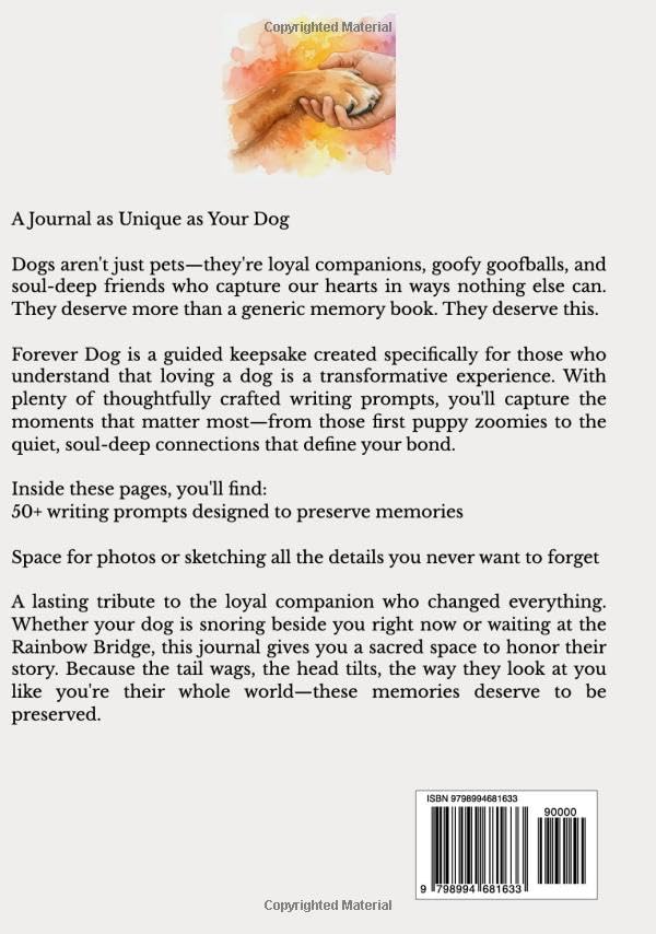 Forever Dog: A Memory Journal