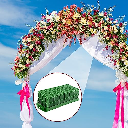 Takytao Floral Foam Cage 6 Pack, Dry Flower Cage Holders, Green Foam Cage - size: 6 pcs