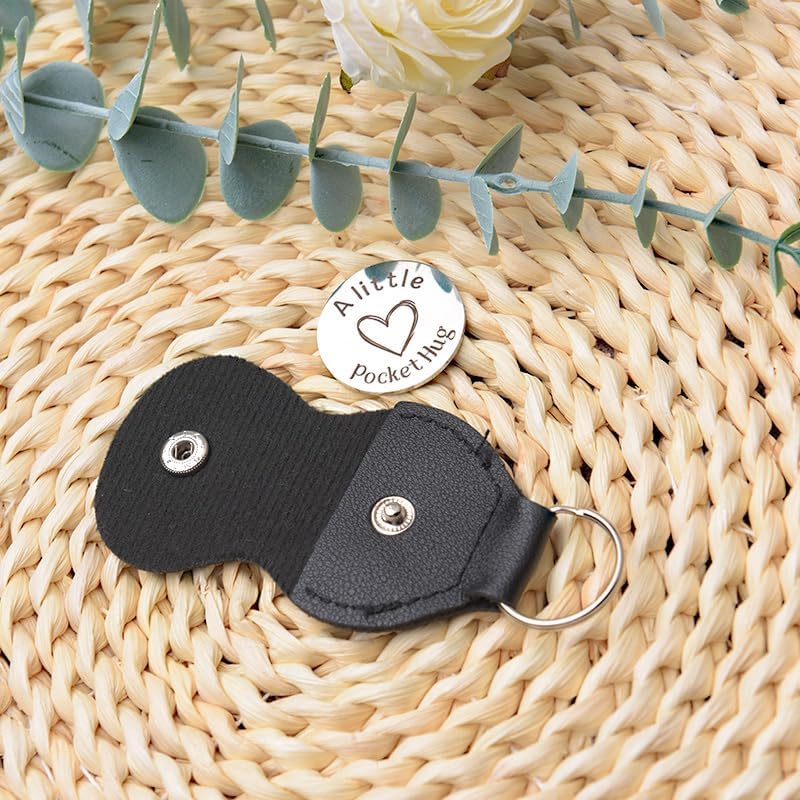 Pocket Hug Token for Women Men Him Birthday Inspirational Gifts for Daughter Friend Long Distance Gifts for Wife Mom - color: Light Remains