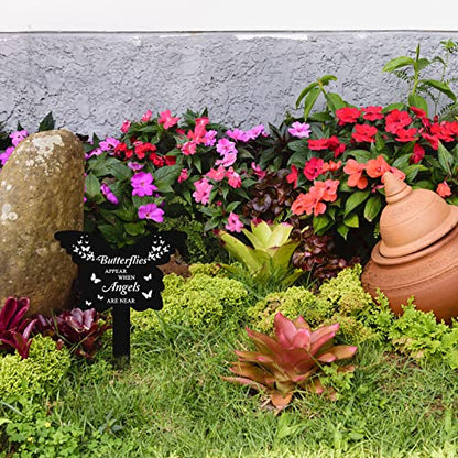 Roowest Grave Decoration for Cemetery Grave Marker for Memorial,Sweet Style