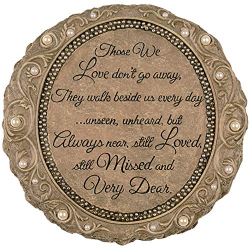 Carson Home Accents CHA10147 Beadworks Garden Stone Always Near (Set of 1)
