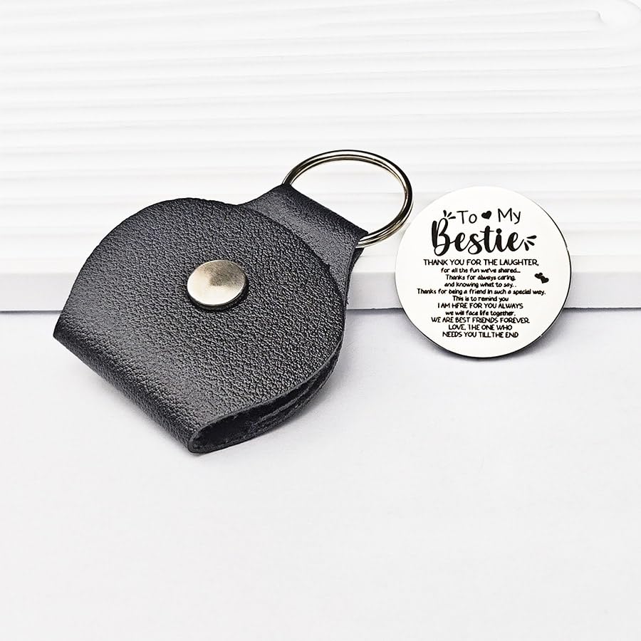 RFTWXHPN Long Distance Relationship Friendship Gifts for Women Men Pocket Hug Tokens Christmas Gift for Boyfriend Girlfriend - color: To My Bestie