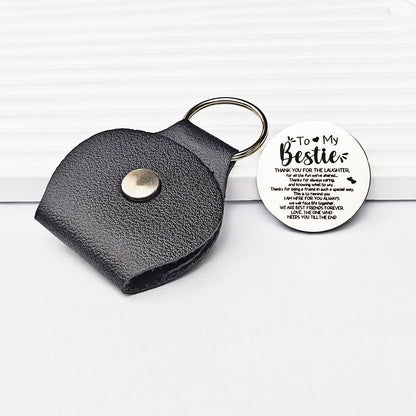 RFTWXHPN Long Distance Relationship Friendship Gifts for Women Men Pocket Hug Tokens Christmas Gift for Boyfriend Girlfriend - color: To My Bestie