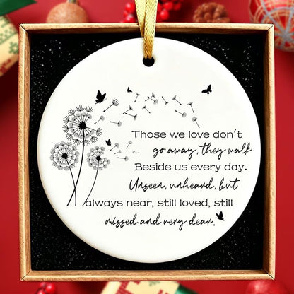 Sympathy Gifts for Loss of A Loved One Those We Love Don't Go Away Memorial Gifts for Loss of A Dad Mom Grandpa Grandma Remembrance Bereavement Miscarriage Gift in Memory of Loved One Family Friend