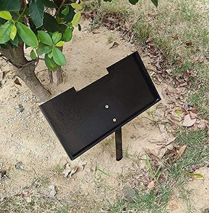 JFHEDY Grave Marker Stand for 12"x 6" Stones, Memorial Stones for Loved One1 (24“ x 12“) - size: 24“ x 12“