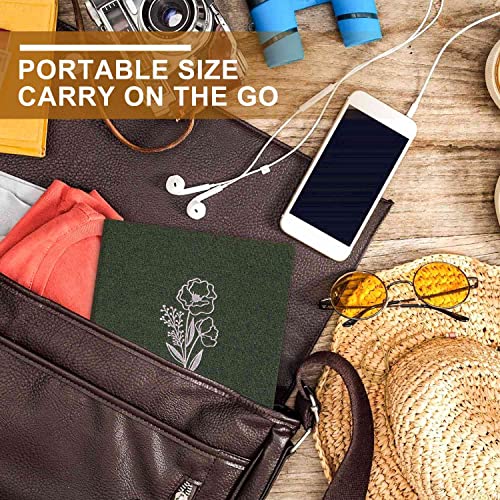 Lanpn Photo Album 4x6 50 Pictures 2 Packs, Small Mini Capacity Linen Photo Book Sets, Each Pack Holds 100 Top Loader Vertical Only Picture for Kids Boy Girls Green - color: Green, size: 50 Pockets/2PK