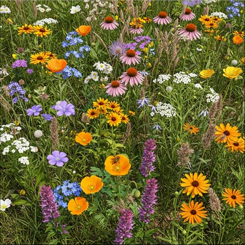 Ferry-Morse Bee Feed Bulk Wildflower Seeds, 680,000+, 1 lb - color: Bee Feed