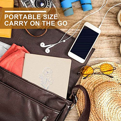 Lanpn Photo Album 4x6 50 Pictures 2 Packs, Small Mini Capacity Linen Photo Book Sets, Each Pack Holds 100 Top Loader Vertical Only Picture for Kids Boy Girls Beige - color: Beige, size: 50 Pockets/2PK