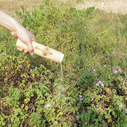 4 Pack Small Biodegradable Bamboo Scattering Tubes Urn for Human Ash - color: Cross, size: Small (Set of 4)
