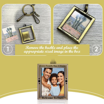 Unique Engraved Photo Frame for Women Men - color: Silver6