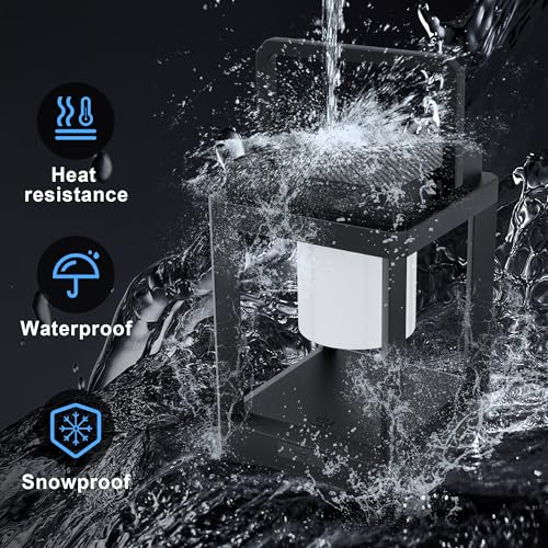 Outdoor Table Lamp, 3-Level Brightness LED Solar Table Lamp, Solar Lanterns Outdoor Waterproof Hanging for Patio Walking Reading Camping