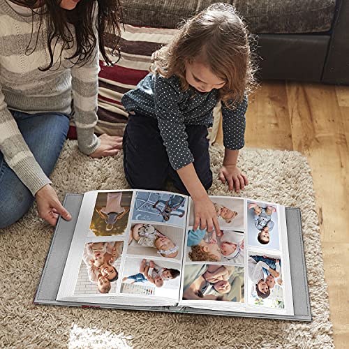 Fintie Photo Album 4x6 Photos - 600 Pockets Large Capacity Albums Book | Vegan Leather Cover, 4X6 Picture Keepsakes, Family/Wedding/Travel Memory Book, Baby/Kids/Boys/Girls Gift, Raining Hearts - color: Raining Hearts