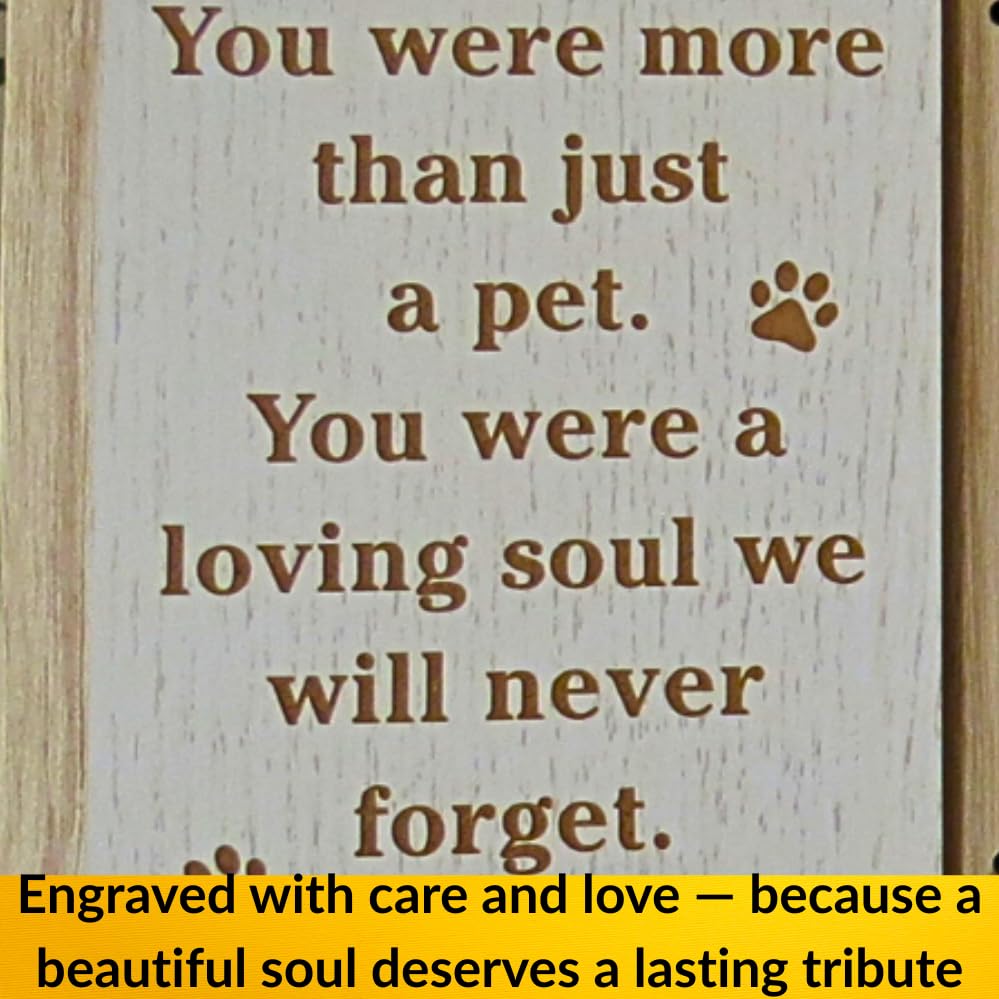 Dog Died Sympathy Gift, Pet Remembrance Picture Frame for Loss, Gifts for Dogs That Passed Away, Pet Memorial Keepsake Frame for Loss, 4 x 6 frames for pictures, lost dog sympathy gift - size: Loving Soul Dog