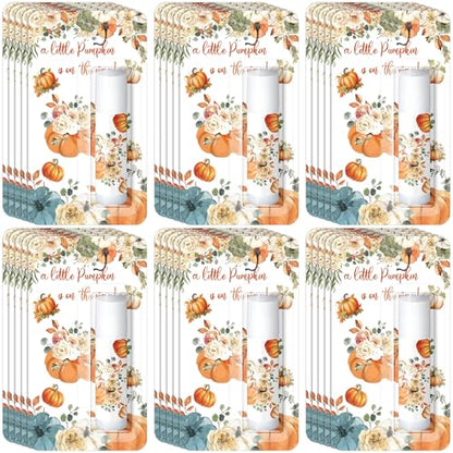 30 Pack Fall Little Pumpkin Baby Shower Games Prizes Gifts Bulk Pumpkin Pie Scented Lip Balms Favors for Boys Girls Gender Reveal Decorations Halloween Autumn Thanksgiving Baby Shower Bags Stuffer - style: Little Pumpkin