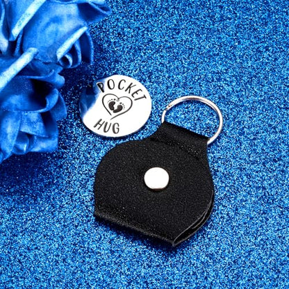 Miscarriage Gifts for Mothers, Infant Loss Bereavement Gift, Pocket Hug from Heaven Miscarriage Memorial Coin Grief Gifts for Women Men in Memory of Loved One, Sympathy Gift for Loss of Loved One