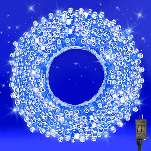 100FT Blue LED Fairy Lights, Connectable Christmas String Lights - color: Blue, size: 100FT