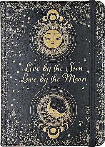 Live by the Sun Artisan Journal (Vegan Leather Notebook)