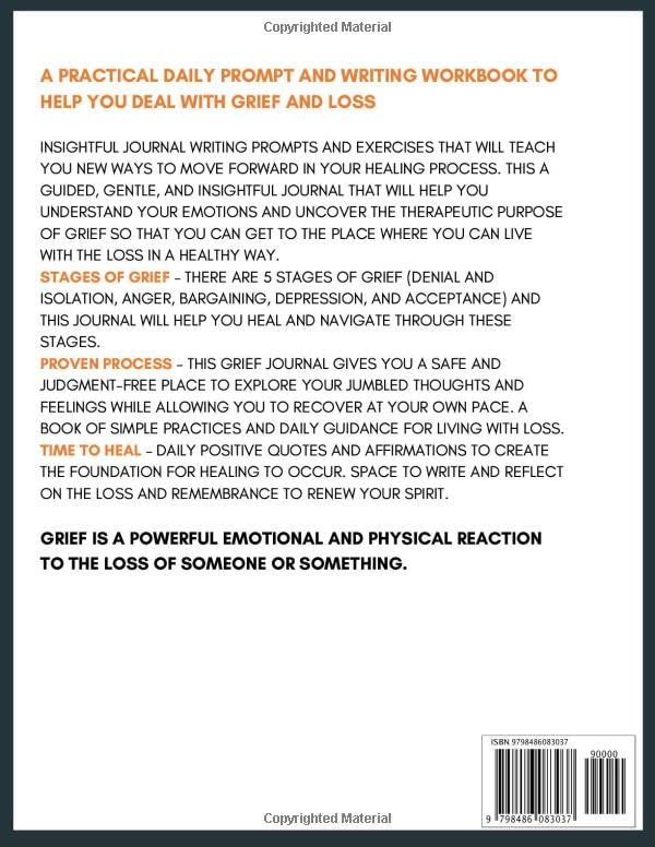 Grief Journal: Grief and Loss Workbook | Healing After Loss Daily Meditations for Working Through Grief | Prompts and Exercises for Reflection and Healing