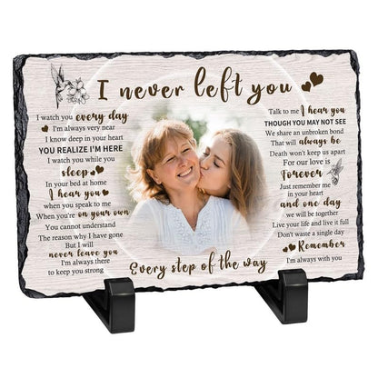 Personalized Memorial Picture Frame, Gifts for Loss of Loved One | Custom Photo & Name Sympathy Stone Frame, Customized Bereavement Condolence Gifts for Loss of Dad Mom Husband Wife Son - color: Style 5