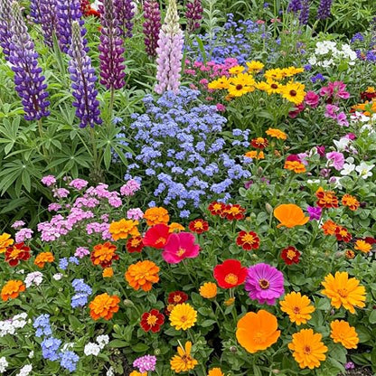 Ferry-Morse Colorscape Bulk Wildflower Seeds, 440,000+, 1 lb - color: Colorscape