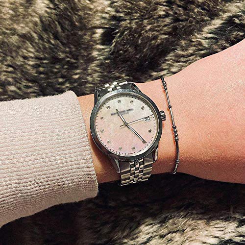 JoycuFF Inspirational Morse Code Bracelets for Women Silver Beads Jewelry Encouragement Mantra Gifts for Her - style: Silver Beautiful b-*-*-*s-*