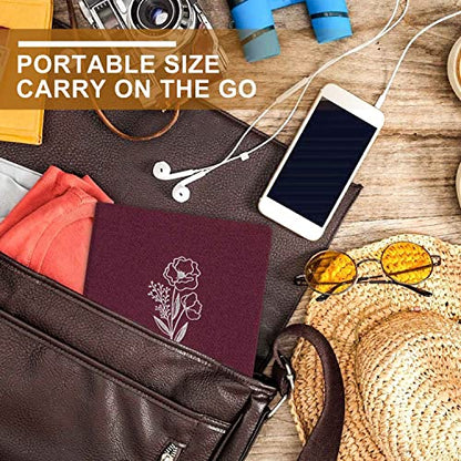 Lanpn Photo Album 4x6 50 Pictures 2 Packs, Small Mini Capacity Linen Photo Book Sets, Each Pack Holds 100 Top Loader Vertical Only Picture for Kids Boy Girls Purple - color: Purple, size: 50 Pockets/2PK