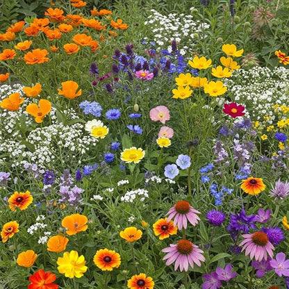 Ferry-Morse Dry Climate Bulk Wildflower Seeds, 650,000+, 1 lb - color: Dry Climate