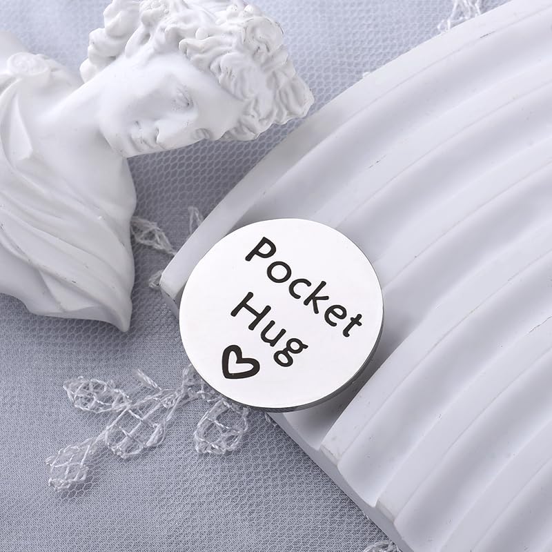 Pocket Hug from Heaven Memorial Gifts for Loss of Mom Dad Sympathy Gifts for Loss of Grandparents Condolence Gifts