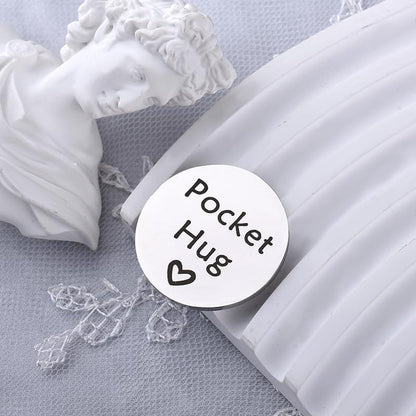 Pocket Hug from Heaven Memorial Gifts for Loss of Mom Dad Sympathy Gifts for Loss of Grandparents Condolence Gifts