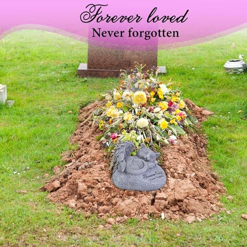 Cat Memorial Gifts for Loss of Cat,Pet Sympathy Gift,is Placed in The Outdoor Garden or Tombstone Loss of Pet Sympathy Gift
