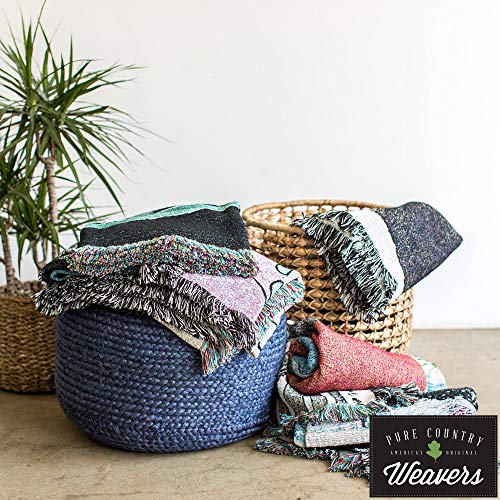 Pure Country Weavers If Tears Could Build A Stairway Blanket - Sympathy Bereavement Gift Tapestry Throw Woven from Cotton - Made in the USA (72x54) - color: Stairway, size: 72" x 54"