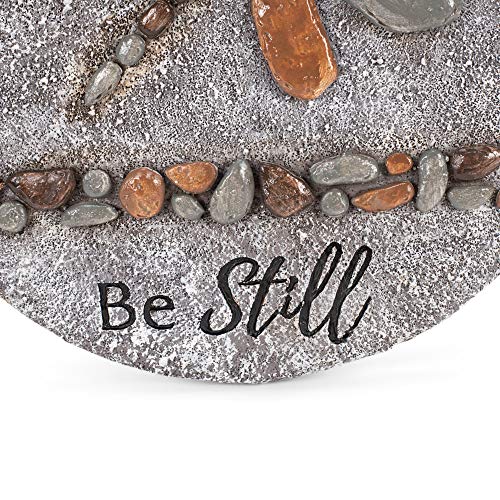 Roman Giftware Inc., Garden Collection, 11.75" D Dragonfly Stepping,Religious, Inspirational, Durable (11x11x1)