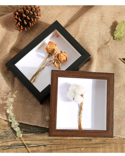 Shadow Box Picture Frame,Frame for Dried Flowers,1.2" Deep Hollow Display Frame,Graduation Cap Shadow Box for Wall and Tabletop Display Bouquet Mementos Medals Photos Memory Box (12x16“)