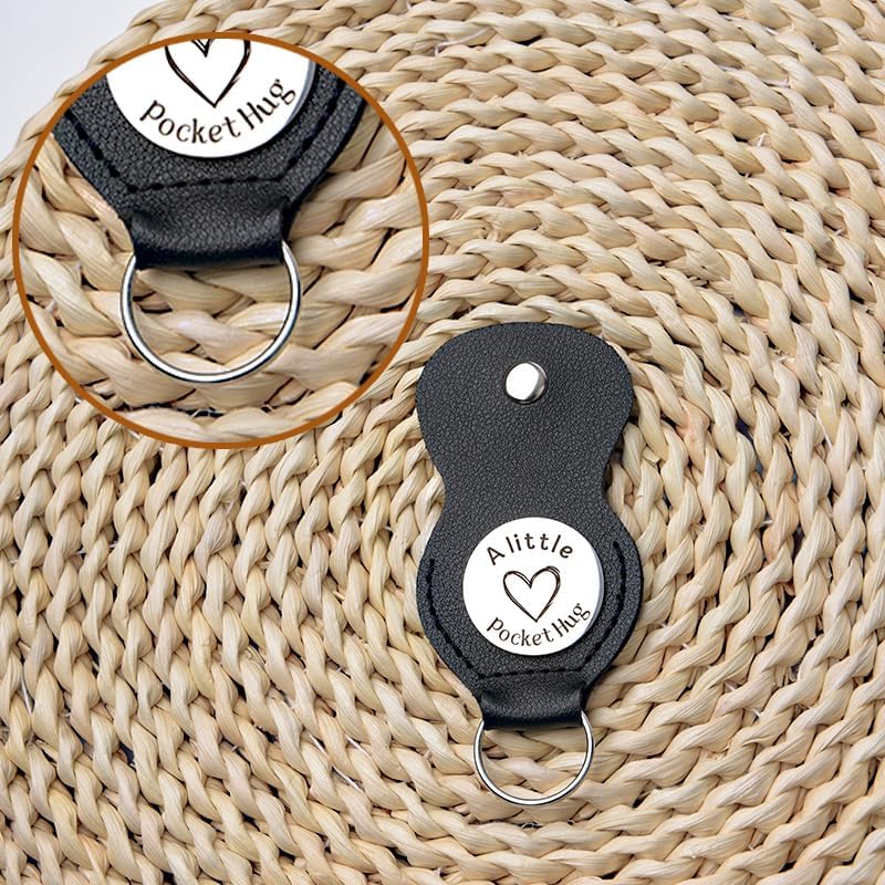 Pocket Hug Token for Women Men Him Birthday Inspirational Gifts for Daughter Friend Long Distance Gifts for Wife Mom - color: Dad Little Girl