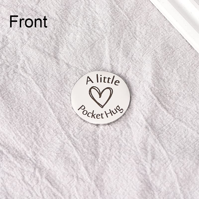 Memorial Gifts for Loss of Grandma Sympathy Remembrance Gift Grandmother | Loss of Grandmother Pocket Hug Token Keychain Coin Bereavement Condolence Gifts for Women Men Boys Girls with PU Key Chain - color: Grandma