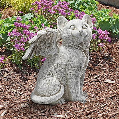 Design Toscano Large Loving Friend Memorial CAT Angel - color: Large Loving Friend