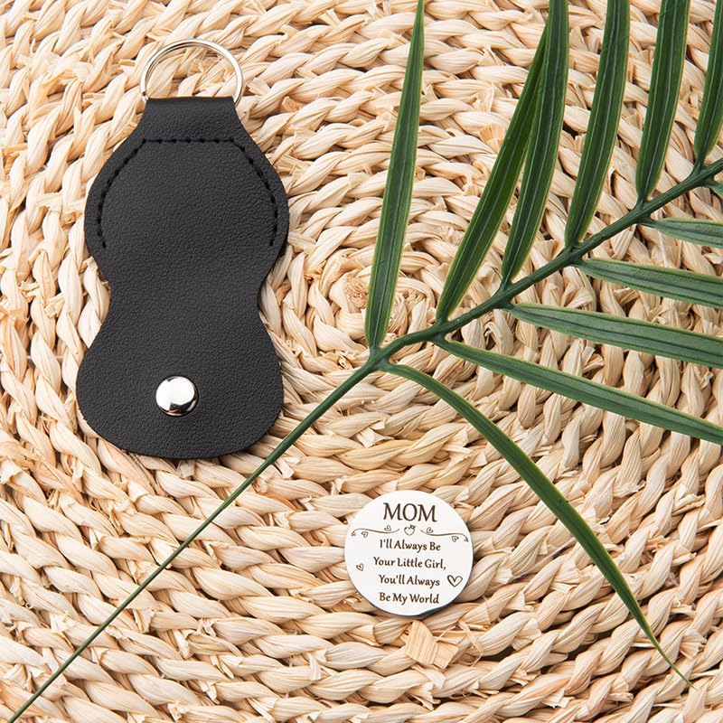 Pocket Hug Token for Women Men Him Birthday Inspirational Gifts for Daughter Friend Long Distance Gifts for Wife Mom - color: Girl to Mom