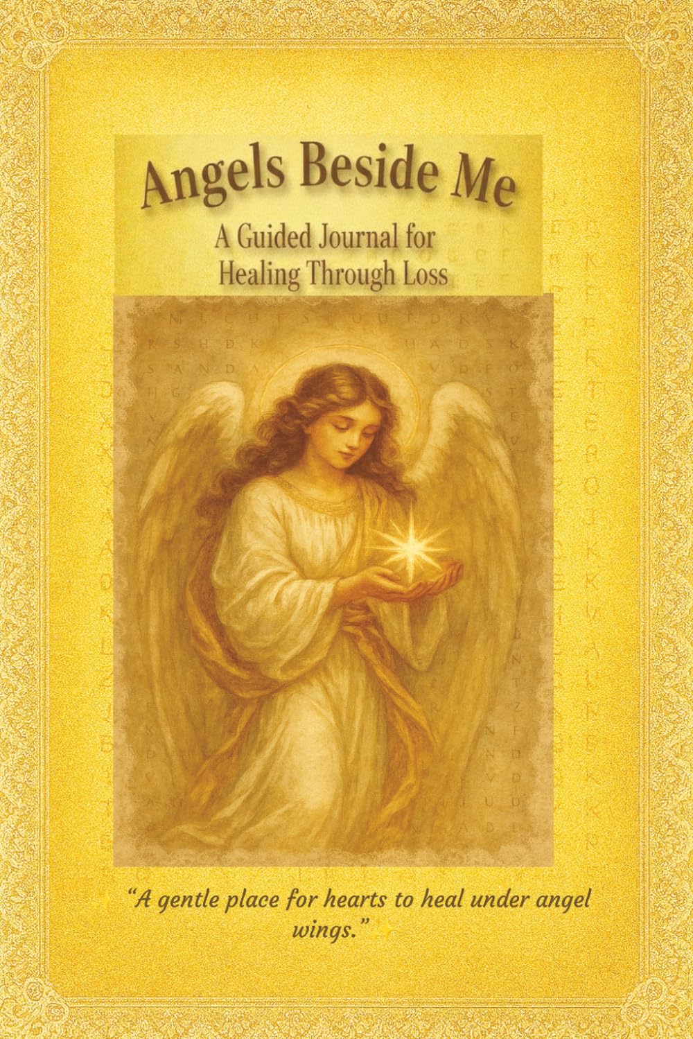 Angels Beside Me: A Guided Journal for Healing Through Loss, a journal for anyone grieving a loved one, a place to express thoughts and ... scriptures,a gift for someone who is hurting