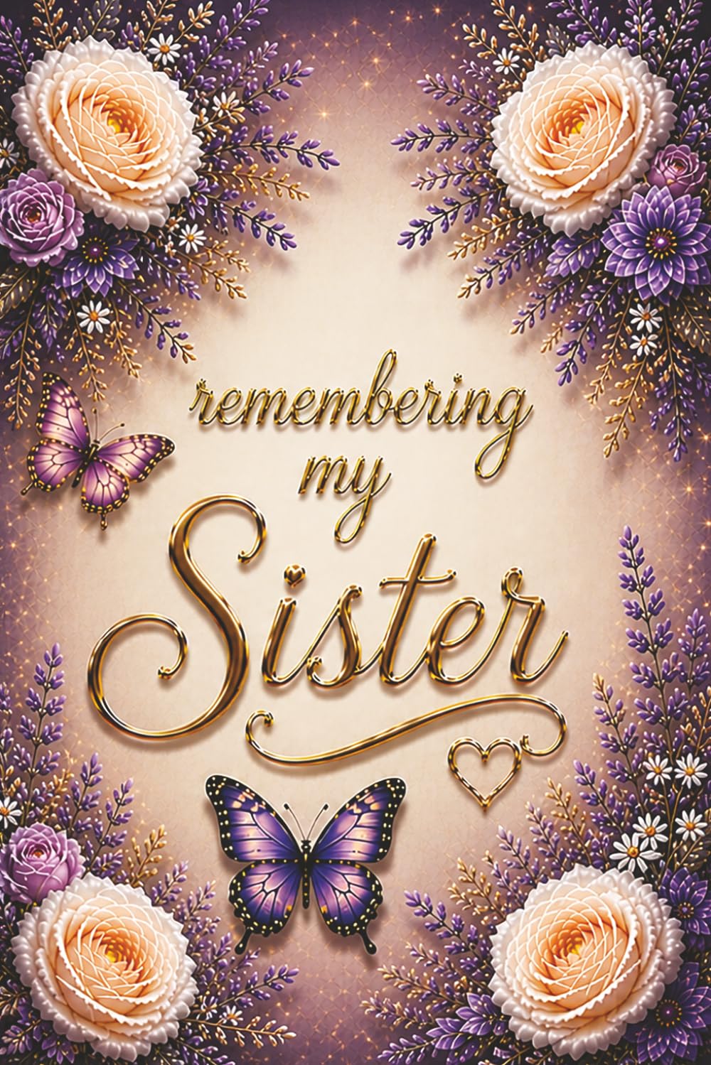 Remembering My Sister — A Journal for Memories, Love and Reflection: Guided Prompts for Reflections and Healing – With Memory Pages, Letter Writing, ... Meaningful Sympathy Gift for Someone Grieving