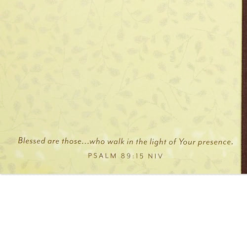 Hallmark Mahogany Religious Sympathy Greeting Card (They Leave Footprints)