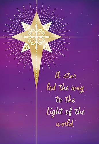DaySpring - Light of the World - 18 Christmas Boxed Cards and Envelopes (U1000)