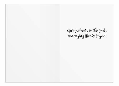 DaySpring - We Give Thanks - 4 Nature Design Assortment with Scripture - King James Version - 12 Thank You Boxed Cards & Envelopes (U0061)